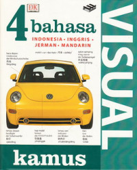 KAMUS VISUAL 4 BAHASA: INDONESIA-INGGRIS-JERMAN-MANDARIN